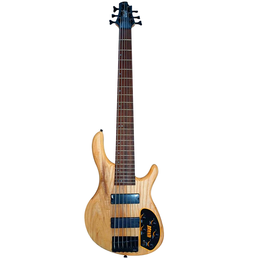 Cort Action DLX VI AS Open Pore Natural Bass Guitar