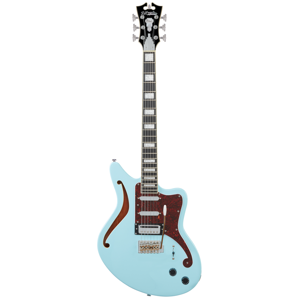 D'angelico Premier Bedford SH Sky Blue Electric Guitar