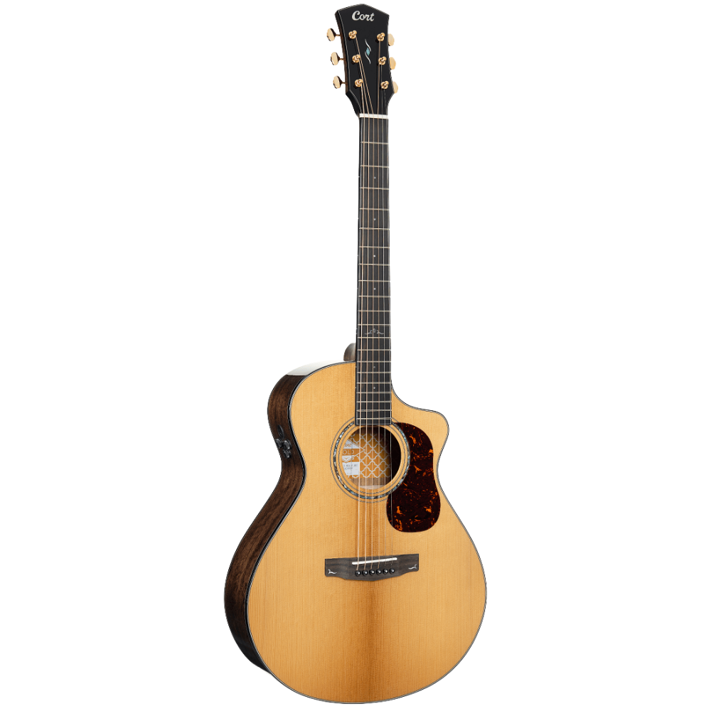Cort Gold Series Gold-MC6 Ovangkol Semi Acoustic Guitar