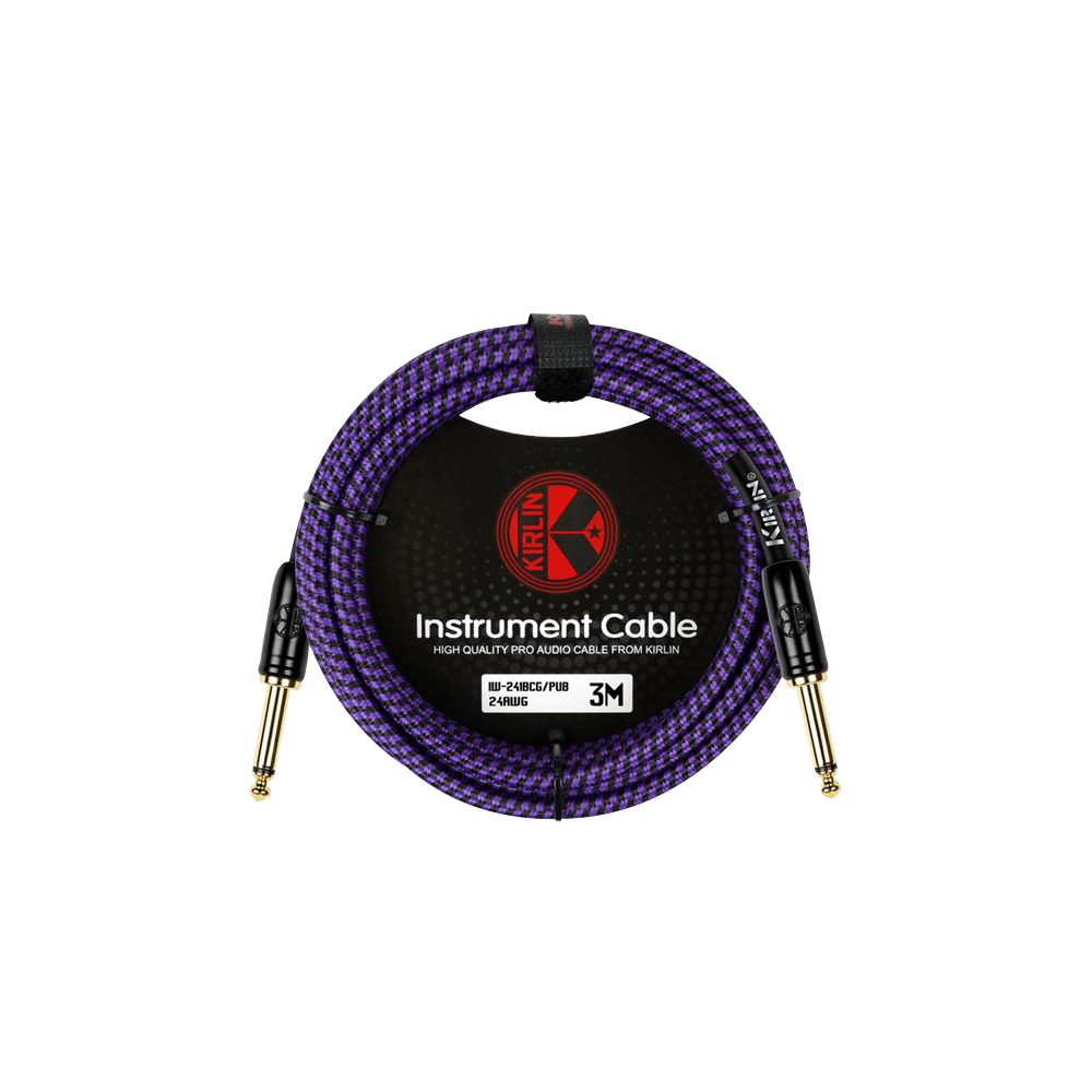 Kirlin Original Woven Instrument Cable 3M IW-241BCG