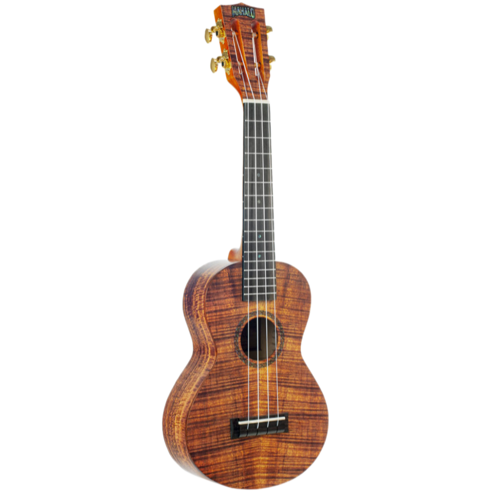 Mahalo MA2KA Artist Elite Series Concert Ukulele W/Bag Photo Flame Koa