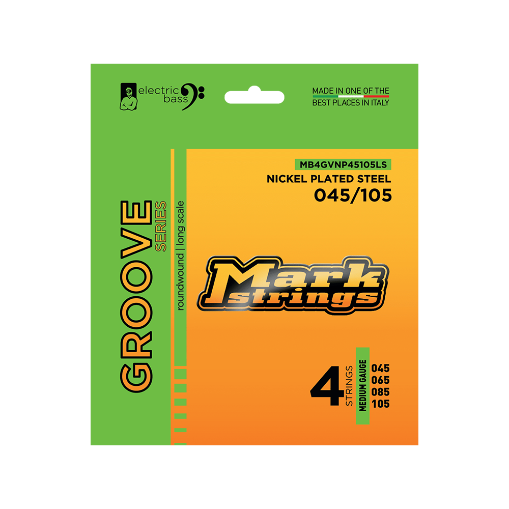 Markbass MB4GVNP45105LS Guitar Strings Groove 4 String