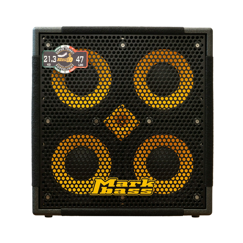 Markbass MBL100109Y Cabinet MB58R 104P 600 Watt