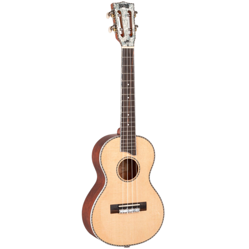 Mahalo MP3 Pearl Series Tenor Ukulele Natural W/Bag