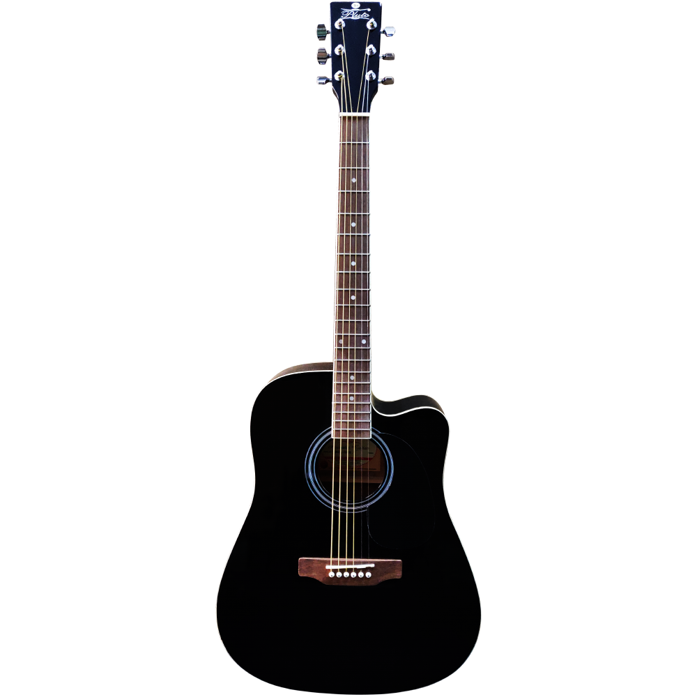 Pluto Acoustic Guitar 201 series Dreadnought Cutaway HW41C-201