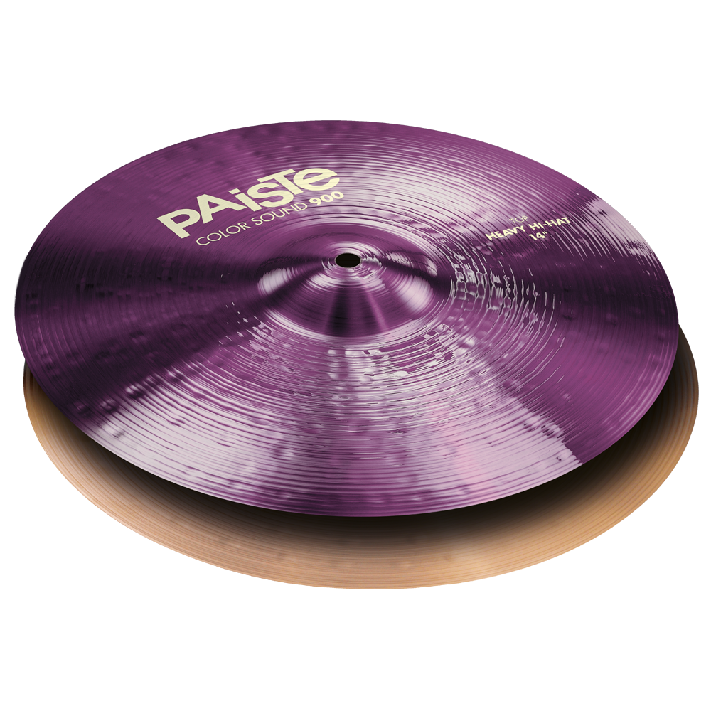 Paiste Colored Sound 900 Purple Heavy Hi Hat 14"