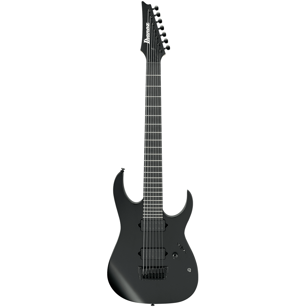 Ibanez RGIXL7 Black Flat Electric Guitar