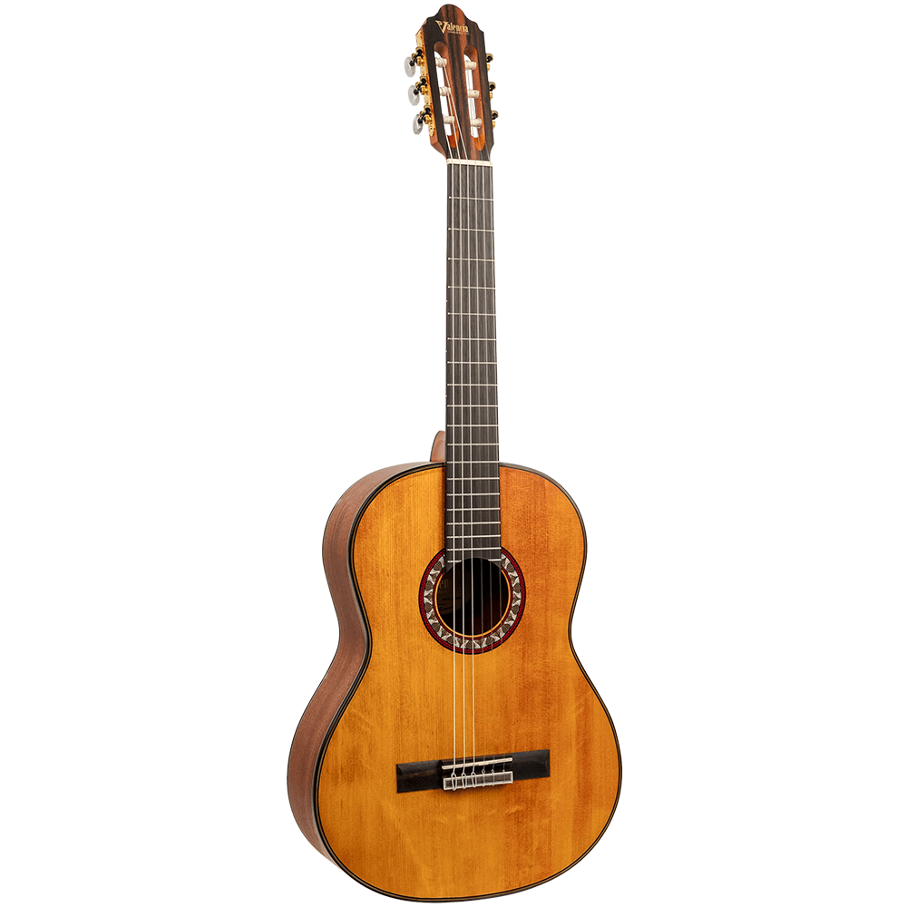 Valencia VC414 Classical Guitar 4/4 size Vintage with Truss Rod