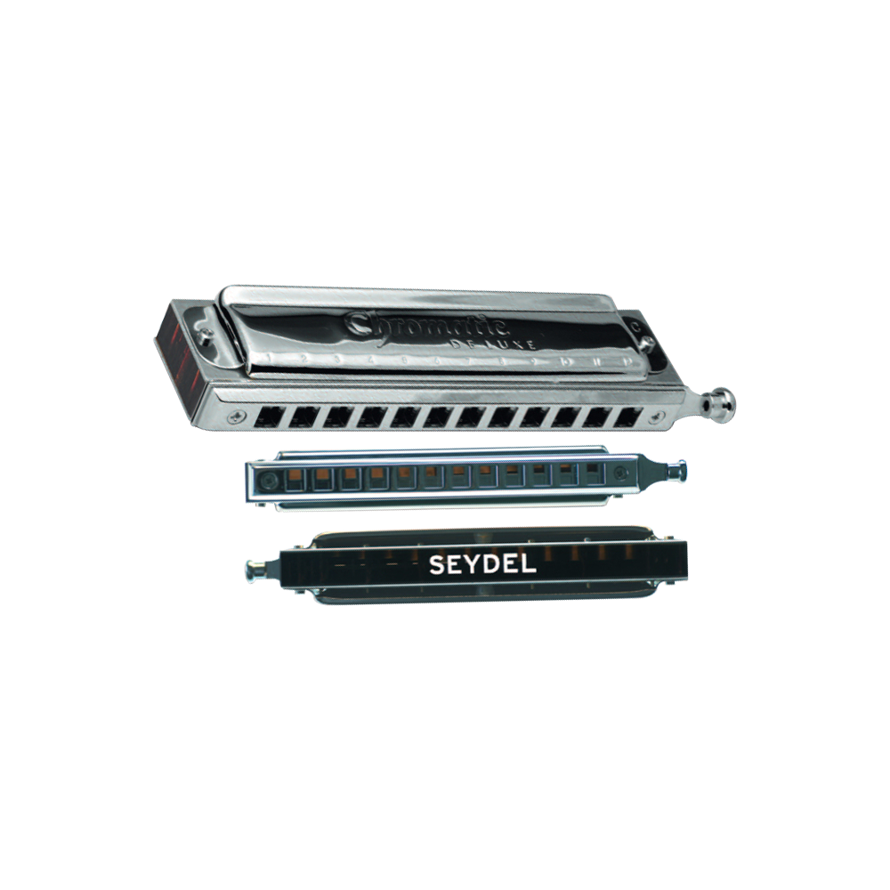Seydel Chromatic Deluxe Harmonica 51480G