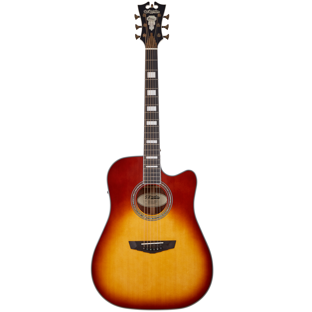 D'Angelico Premier Bowery Iced Tea Burst