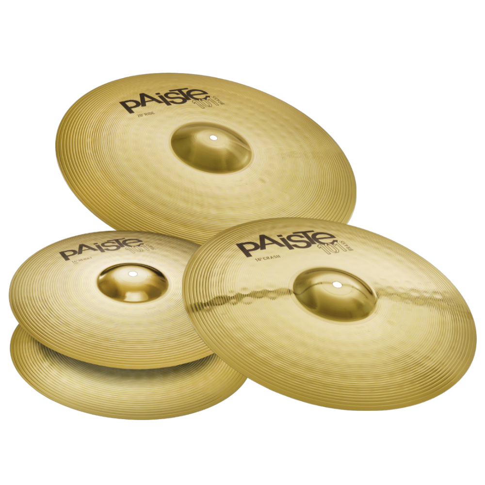 Paiste Cymbal 101 Series Universal Set (14HH/16C/20R)