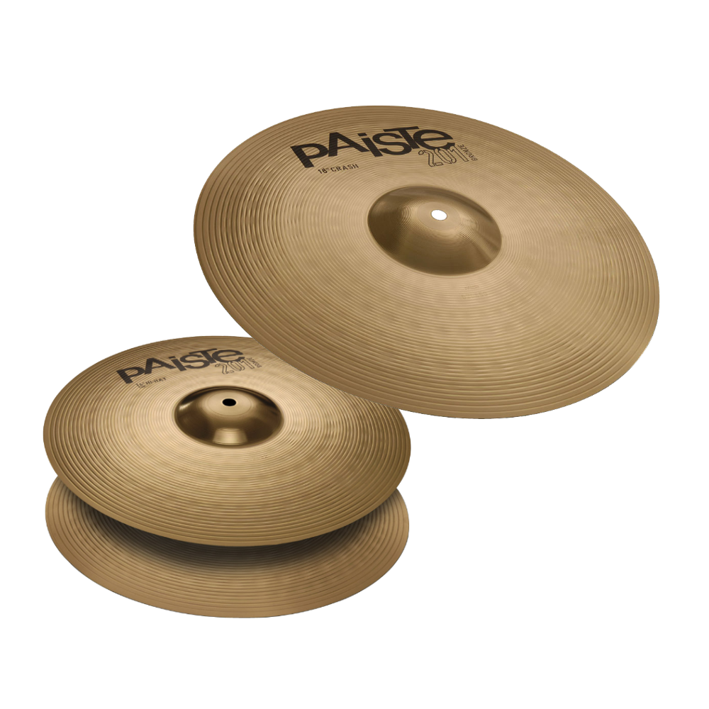 Paiste Cymbal 201 Series Essential Set (14HH/18C)