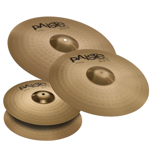 Paiste Cymbal 201 Series Universal Set (14HH/16C/20R)