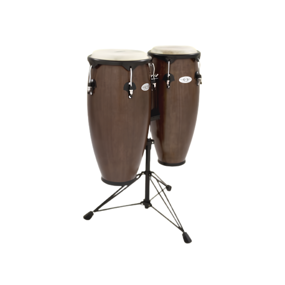 Toca 2300 Synergy Series Wood Conga Set W/Double Stand