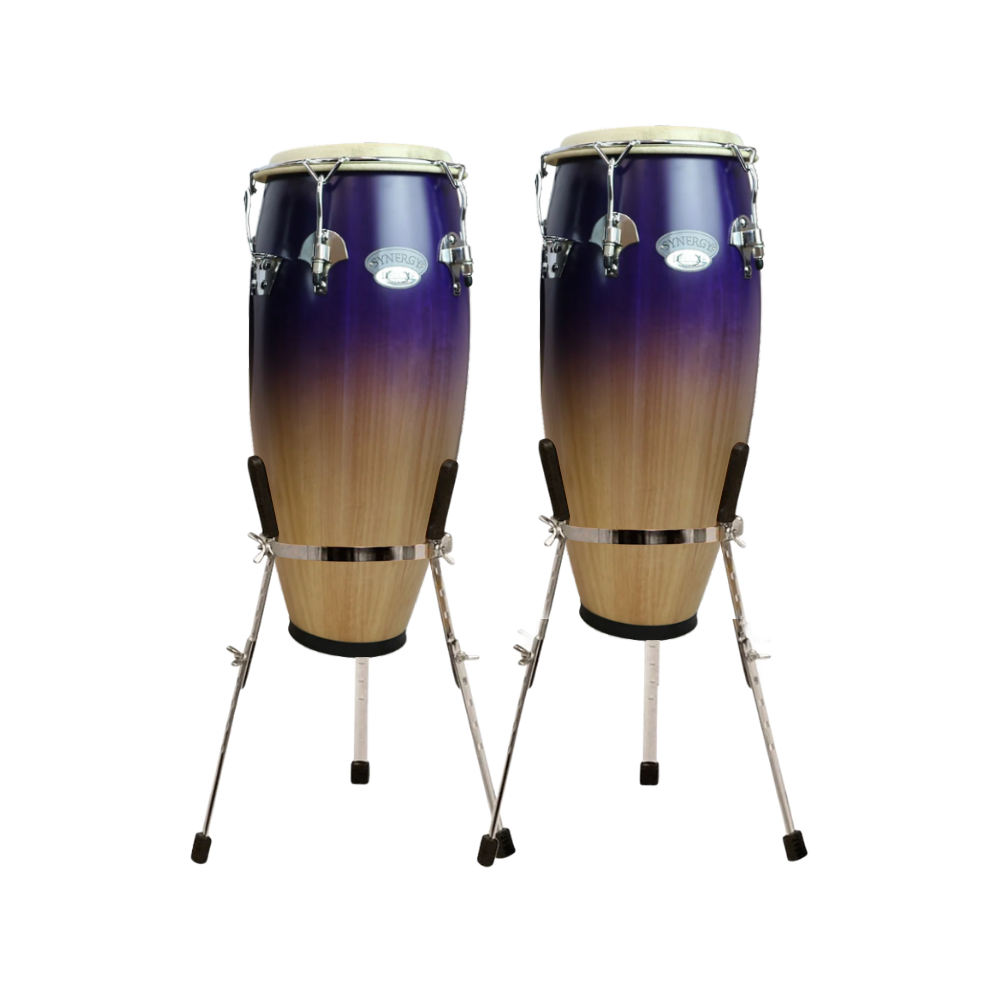 Toca Synergy Deluxe Conga Set 10" & 11" With Basket Stand