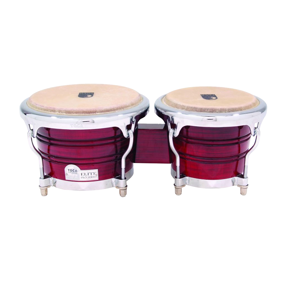 Toca 3170 Elite Pro Wood Bongos 7” & 8 1/2”