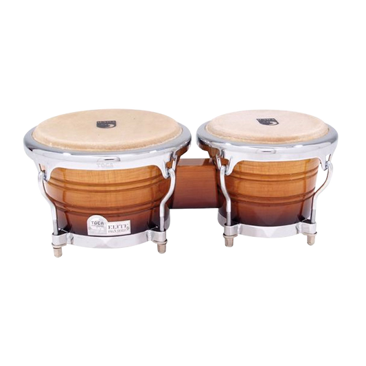 Toca 3170 Elite Pro Wood Bongos 7” & 8 1/2”