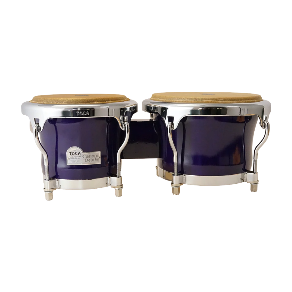 Toca 4600 Custom Deluxe Wood Bongo 7" & 8.5"
