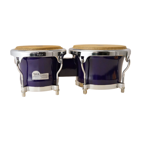 Toca 4600 Custom Deluxe Wood Bongo 7" & 8.5"