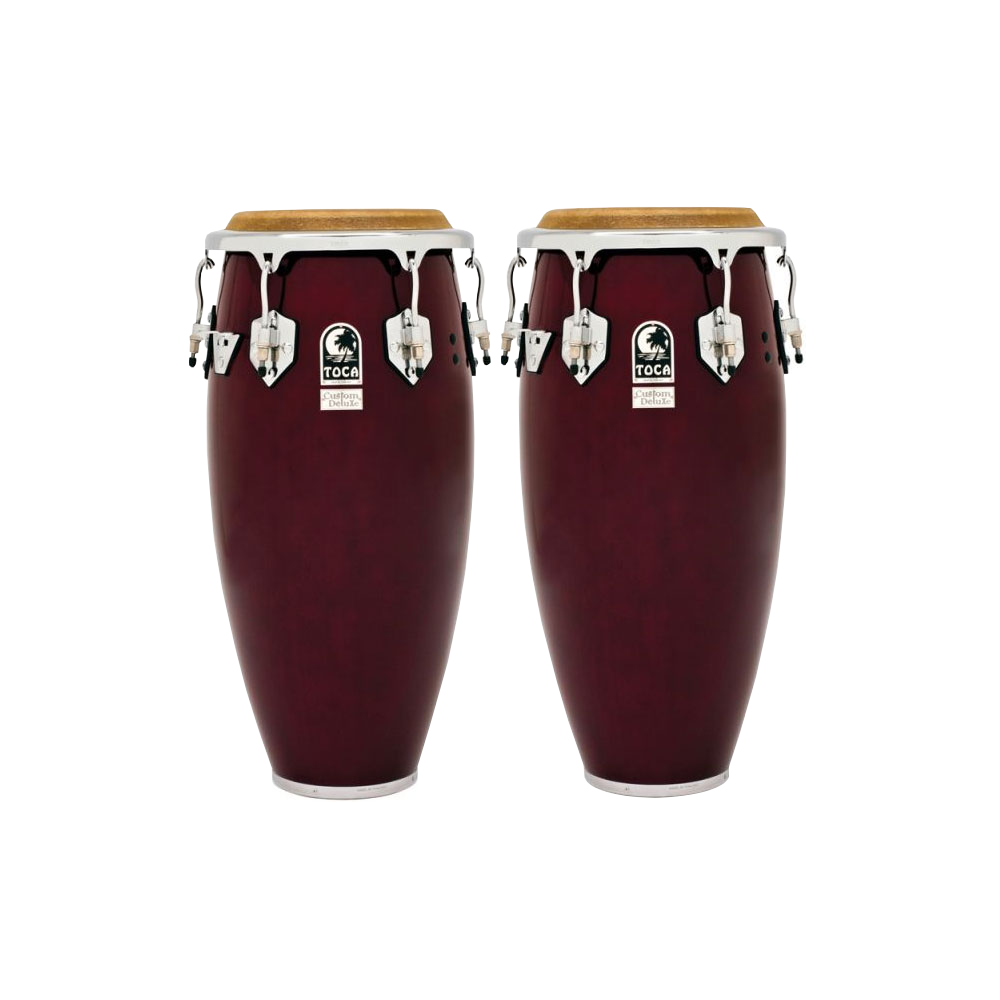 Toca Custom Deluxe Wood Conga Set 11" & 11.75" W/O Stand