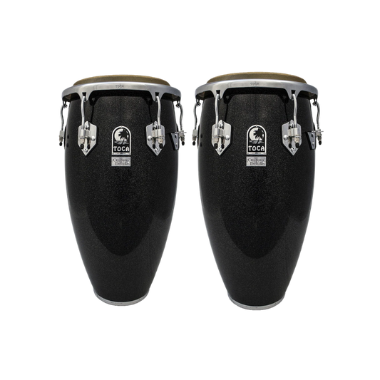 Toca Custom Deluxe Wood Conga Set 11" & 11.75" W/O Stand