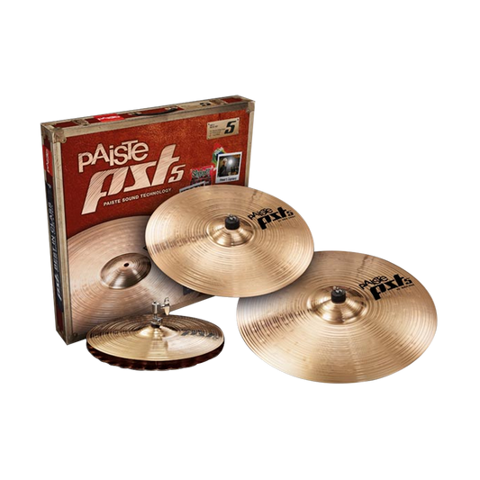 Paiste Cymbal NEW PST 5 Series Rock Set (14HH/16C/20R)