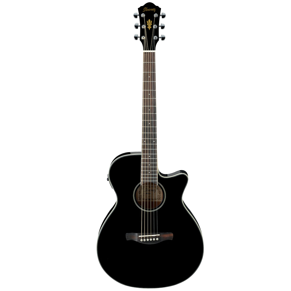 Ibanez AE Series AEG8E Black Semi Acoustic Guitar