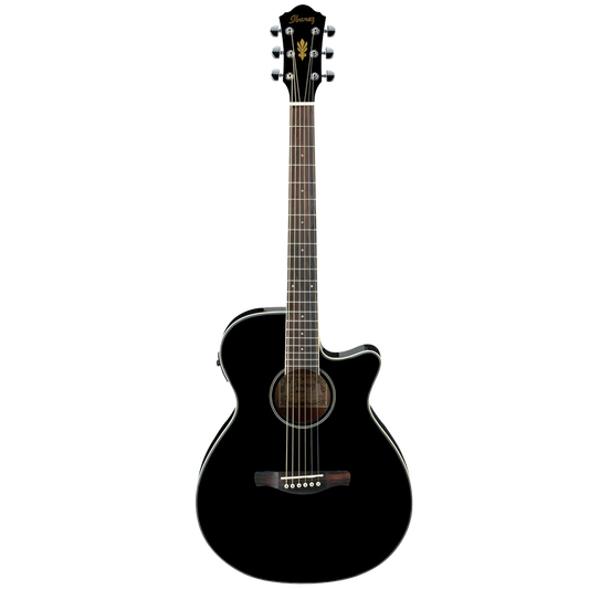 Ibanez AE Series AEG8E Black Semi Acoustic Guitar