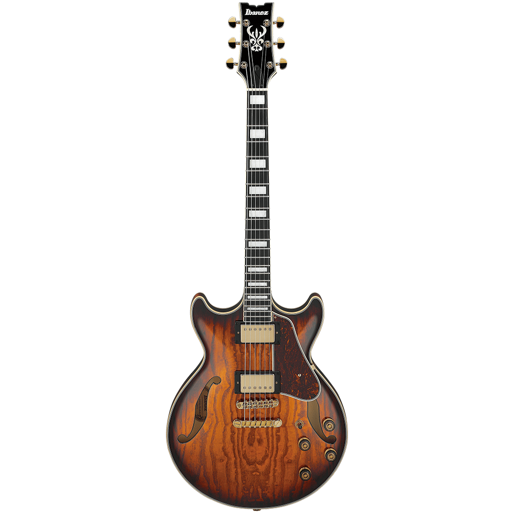 Ibanez AM Series Artcore Expressionist AM93QA-VVH Hollow Body Guitar