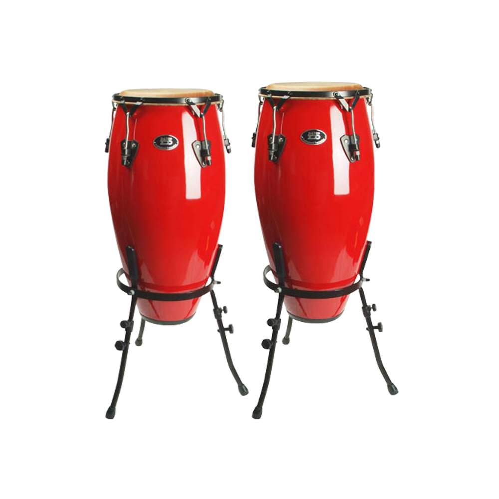 Pluto Fibre Conga 10" & 11" With Individual Stand