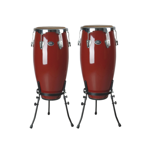 Pluto Fibre Conga 10" & 11" With Individual Stand