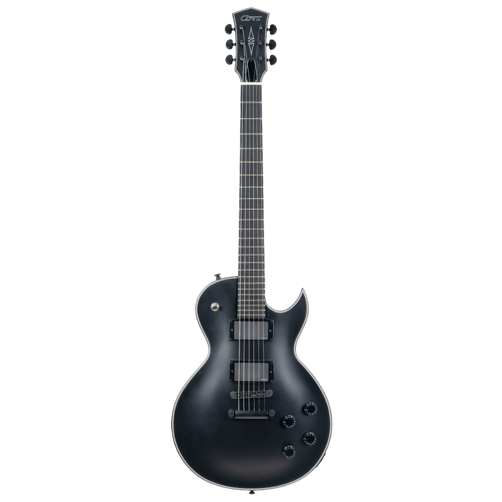 Cort CR Series Electric Guitar CR300MT Black Satin