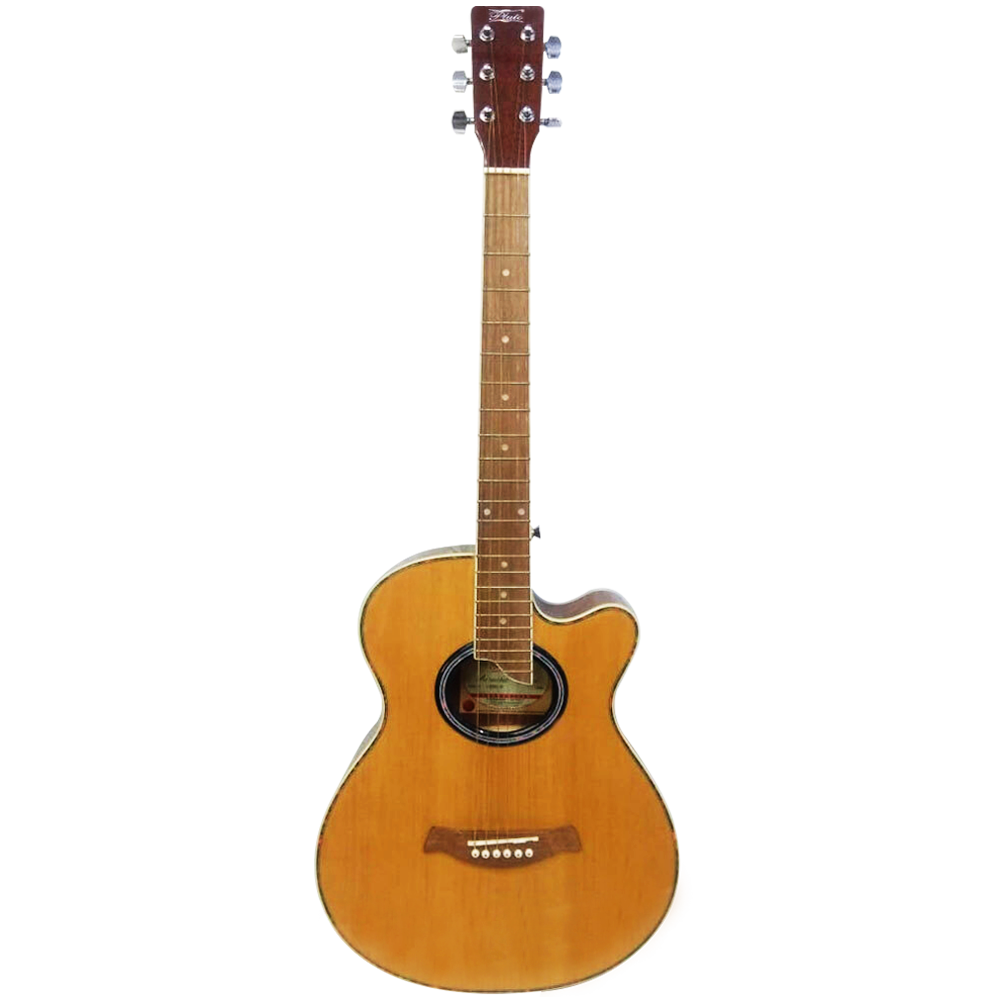 Pluto Acoustic Guitar Thin Body Cutway CS50C Natural