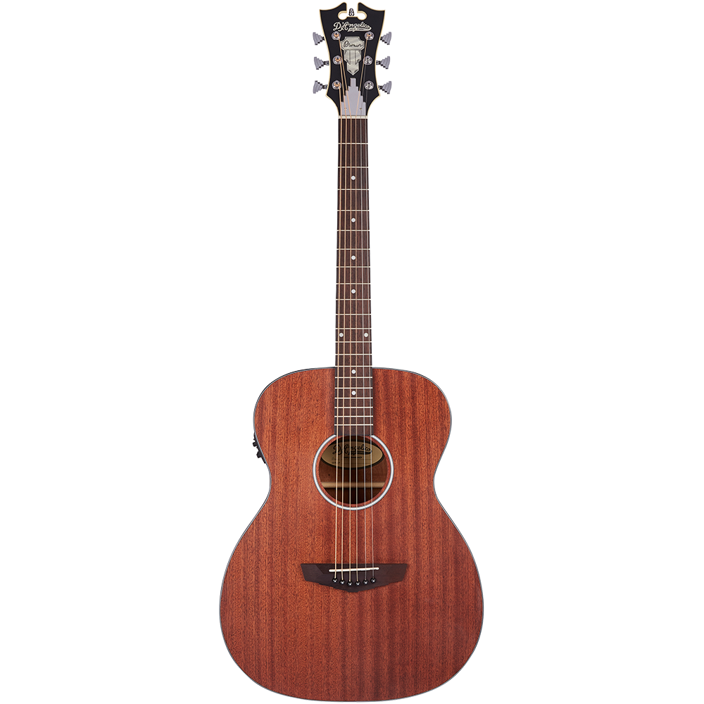 D'Angelico Premier Series Tammany LS Natural Mahogany Satin DAPLSOMMAHCP