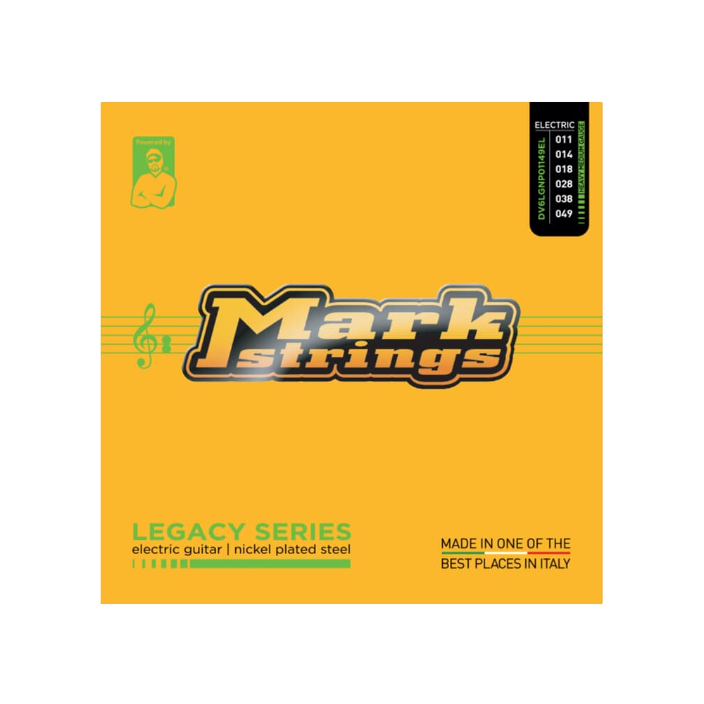 DV Mark Electric Guitar Strings Nickel Plated Legacy .011-.049 DV6LGNP01149EL