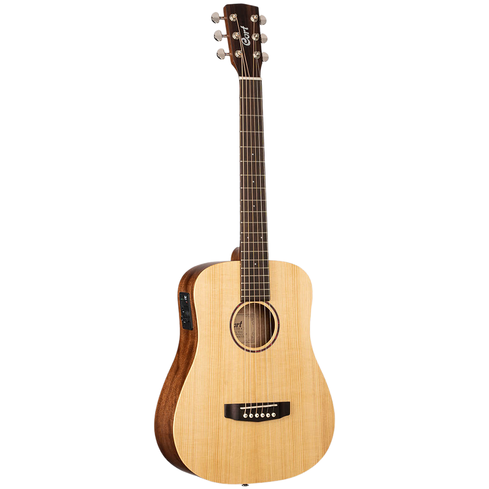 Cort Earth-Mini E Adirondack Semi Acoustic Guitar Earth Series W/Electronics