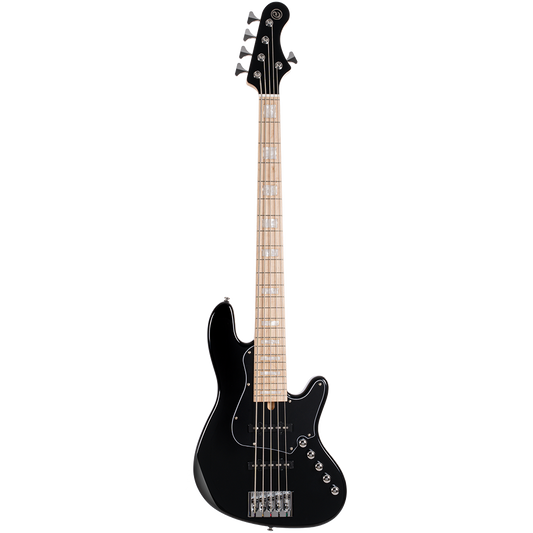 Cort Elrick NJS-5 BK Bass Guitar W/Case