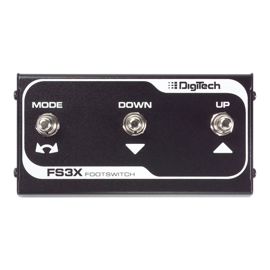 DigiTech 3 Button Footswitch Pedal FS3XV