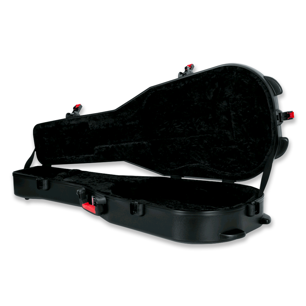 Gator TSA ATA Molded Acoustic Guitar Case GTSA-GTRDREAD
