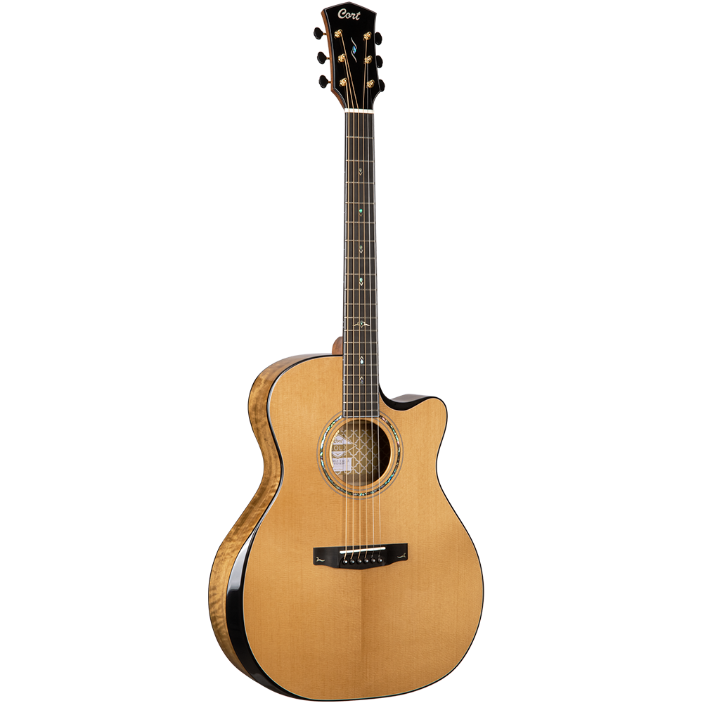Cort Gold-Edge Natural Semi Acoustic Guitar