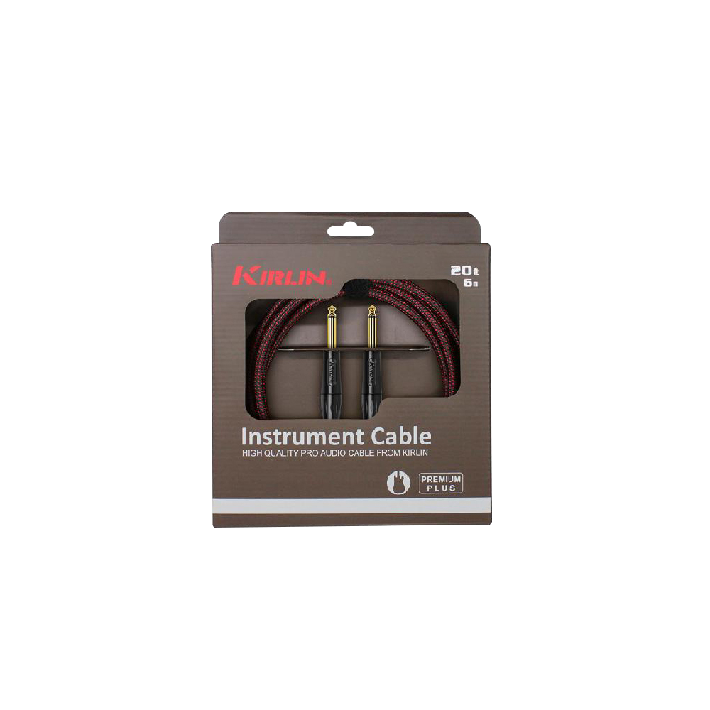 Kirlin Premium Plus Instrument Cable 6M IWB-201BFG