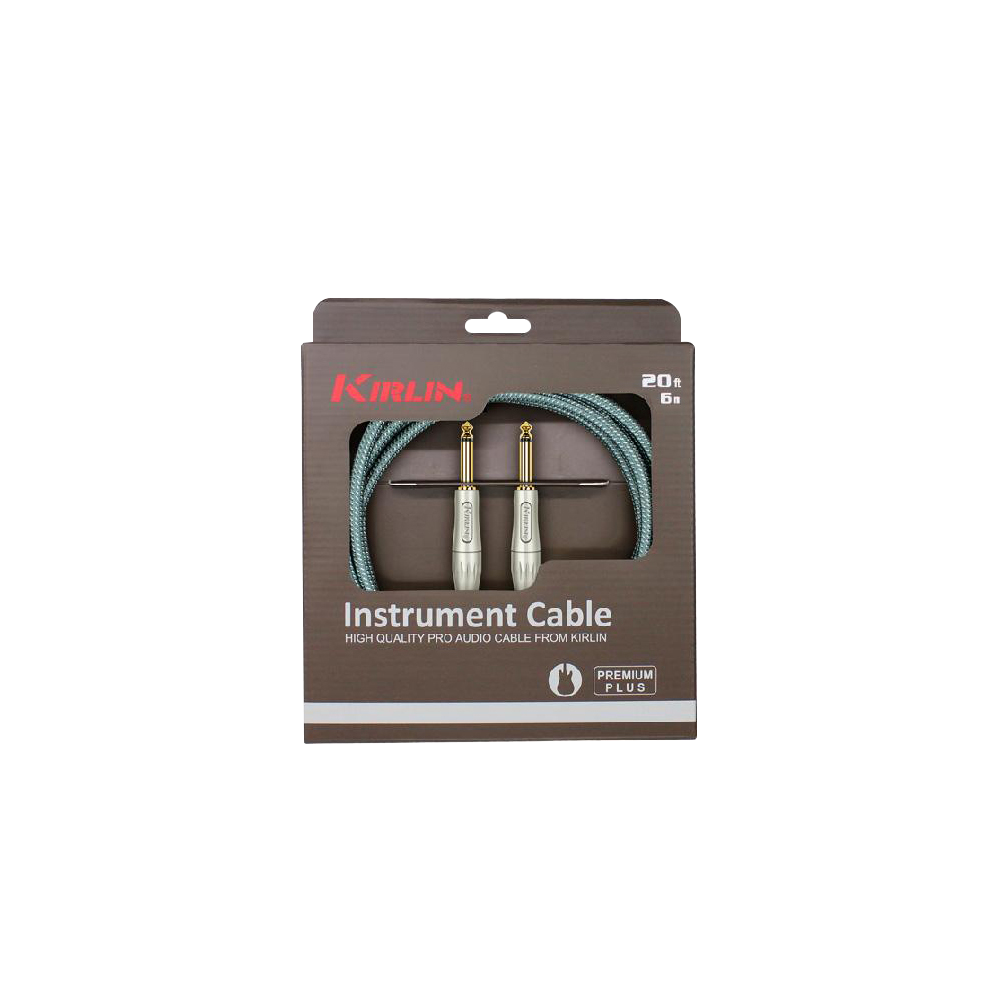 Kirlin Premium Plus Instrument Cable 6M IWB-201BFG