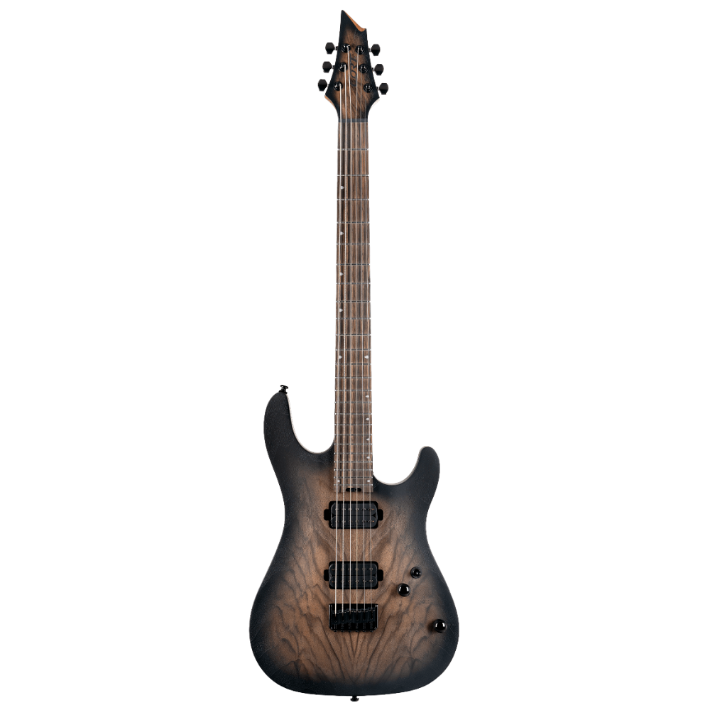 Cort KX Series Electric Guitar KX500 Baritone Natural Black Burst