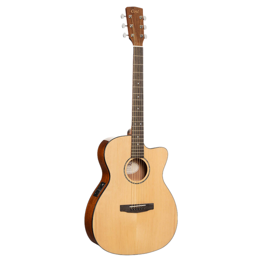 Cort L60CE-NAT Acoustic Guitar Luce Series W/Cutaway Electronics