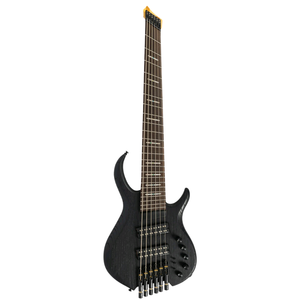 Sire M6 Headless 6 String Black Bass Guitar