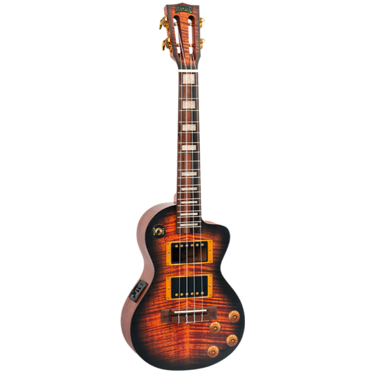 Mahalo MA3EG Artist Elite Series Electric Guitar - Tenor Ukulele W/Bag