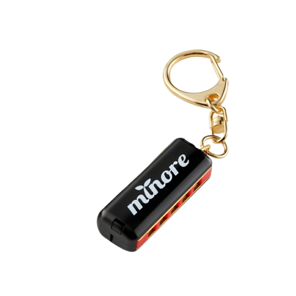 Suzuki Mini Harmonica Minor 5 Hole MHK-5B Black