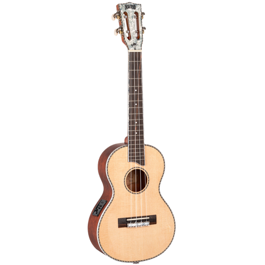Mahalo MP3E Pearl Series Tenor Natural W/MEQ2 Electronics & Bag