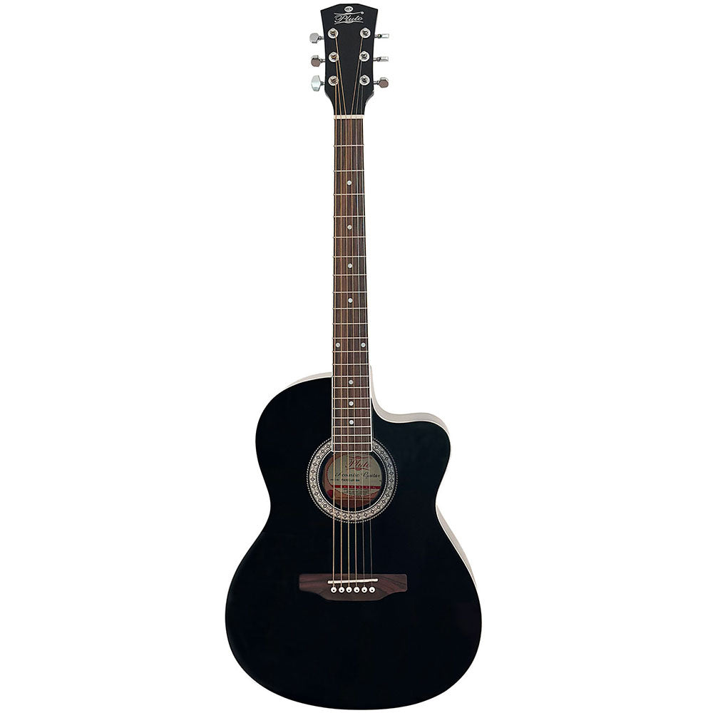 Pluto Acoustic Guitar 201 Series Medium W/Cutaway PA39C-201