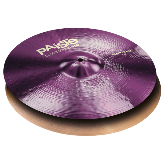 Paiste Colored Sound 900 Purple Heavy Hi Hat 14"